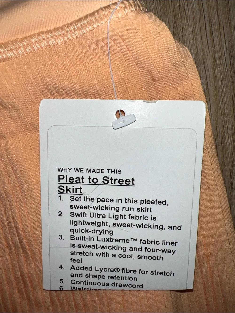 Lululemon Pleat to Street High-Rise Tennis Skirt - Picture 16 of 16